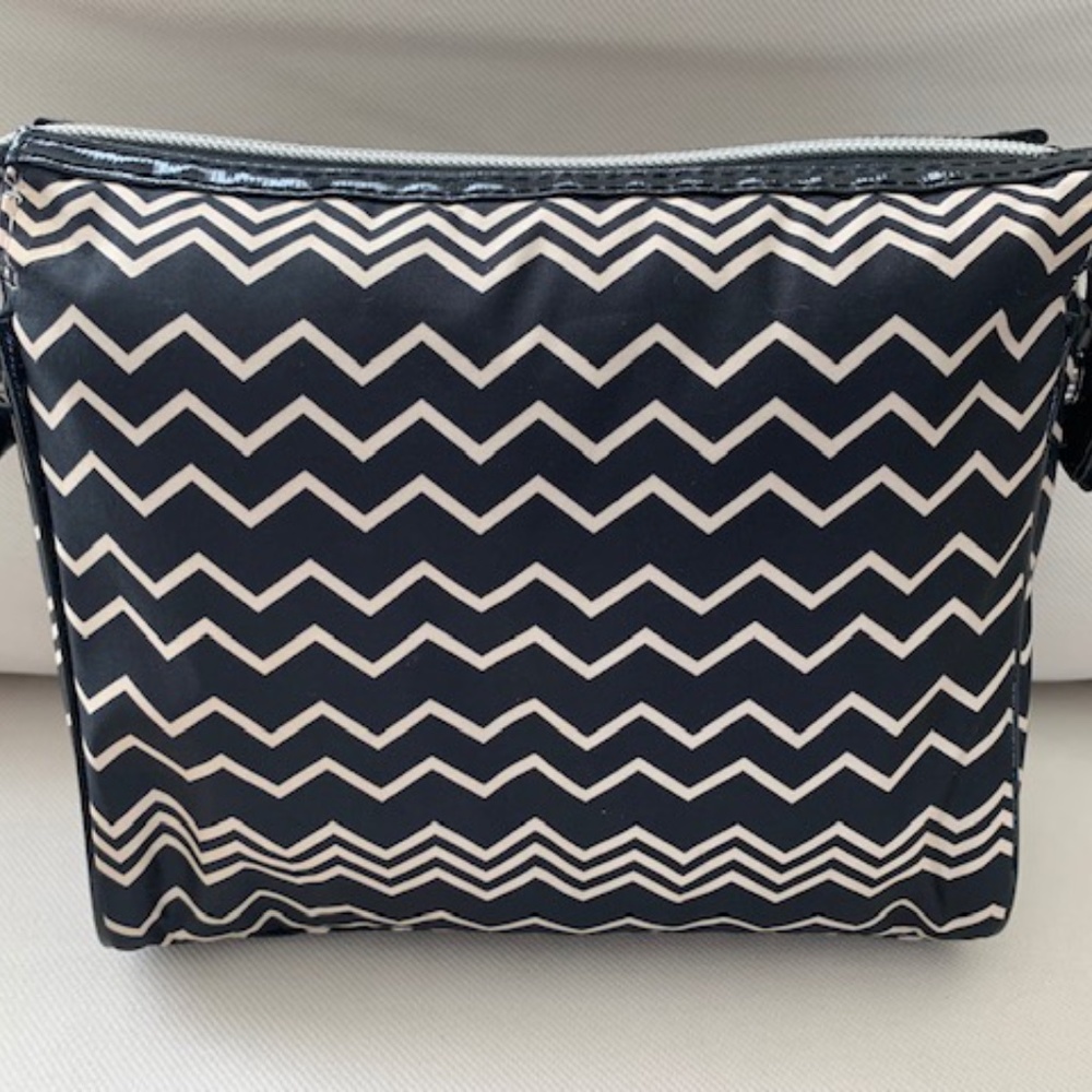 COSMETICS BAG - MISSONI - TAN/BLACK
